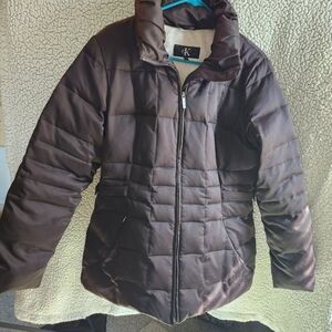 Calvin Klein Women's M Black Puffer Jacket